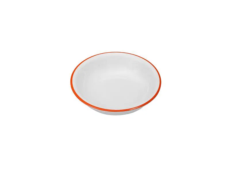 Porland Crops Orange Line Çukur Tabak 13cm         - 3
