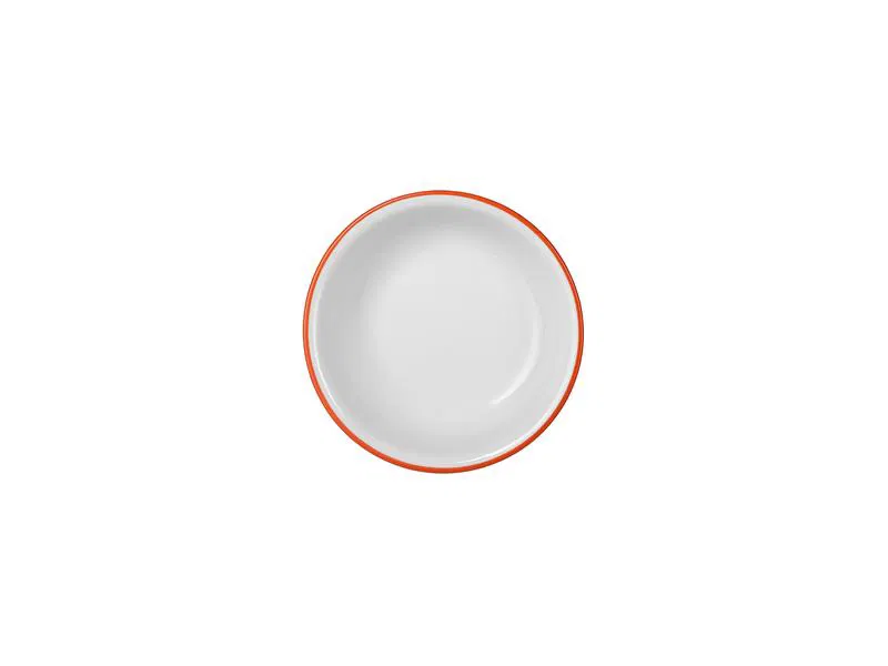 Porland Crops Orange Line Çukur Tabak 13cm         - 2