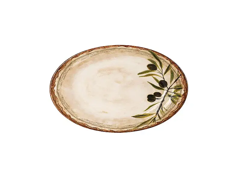 Porland Helia Kayık Tabak 27cm                     - 1