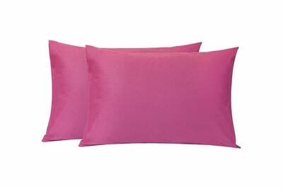 Porland Lina Fuşua Düz Yastık Kılıfı 2li 50x70cm - 2