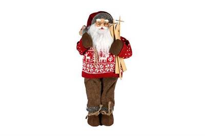 Porland Noel Baba Kırmızı Kayakçı 60c - 1
