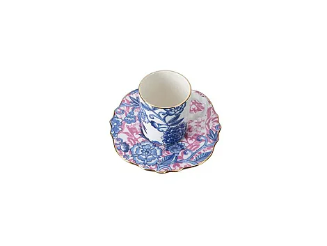 Porland Pinky Desen2 Tabaklı Kahve Fincanı 80cc    - 3