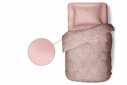 Porland Ranforce Colore Pembe Çarşaf Lastikli Tek 180x260cm