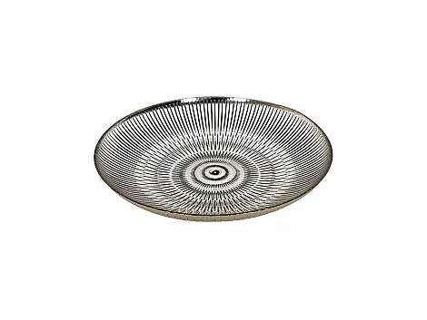 Porland Resital Gümüş Rengi Kase 30cm