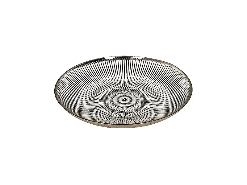 Porland Resital Gümüş Rengi Kase 30cm              - 1