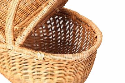Porland Tana Kapaklı Sepet 41cm - 1
