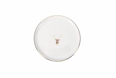 Ruby Jingle Düz Tabak 20cm - 2