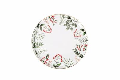 Ruby Jingle Düz Tabak 24cm - 3