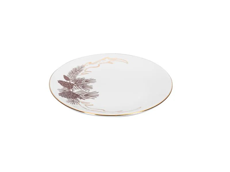 Ruby Pinecone Düz Tabak22cm - 3