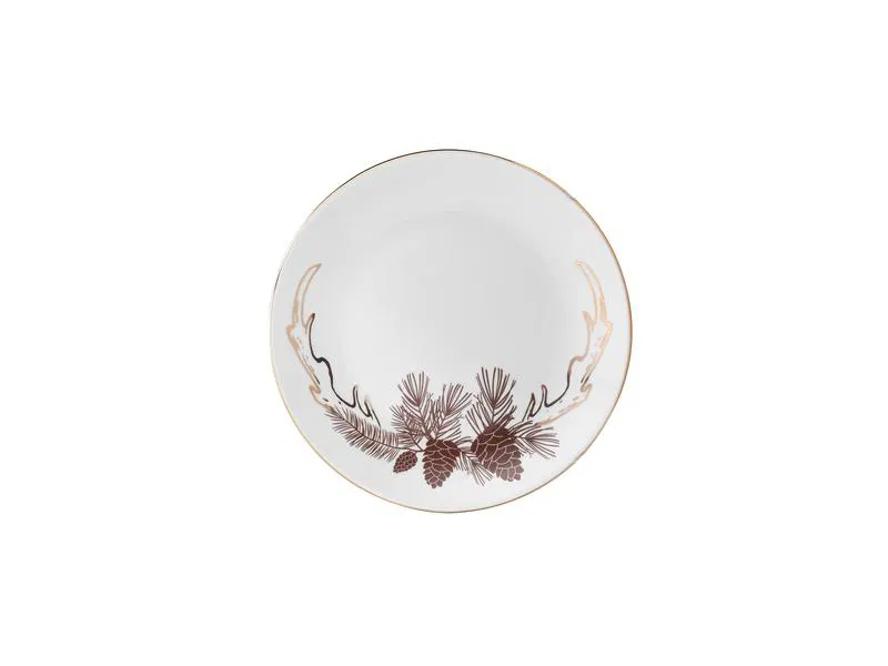 Ruby Pinecone Düz Tabak22cm - 2