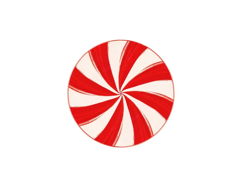 Ruby Ribbonia Düz Tabak 21cm - 3