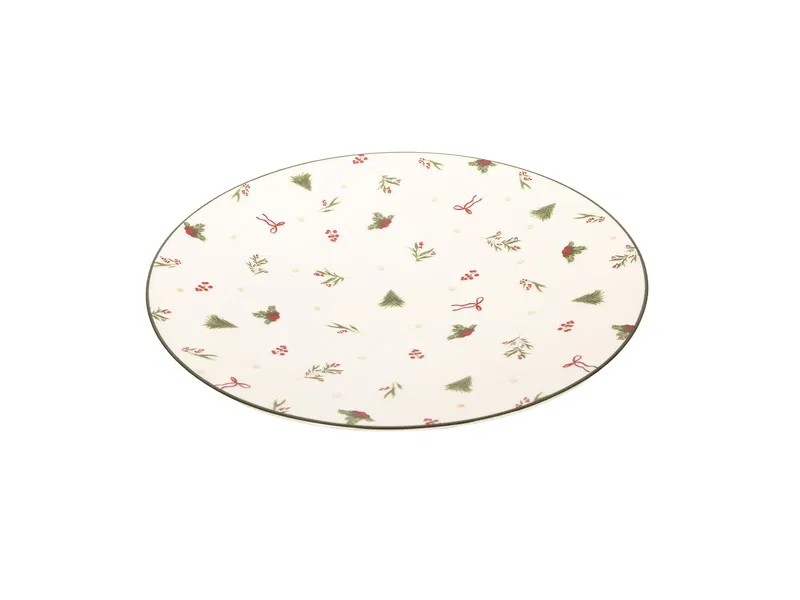 Ruby Ribbonia Düz Tabak 27cm - 1